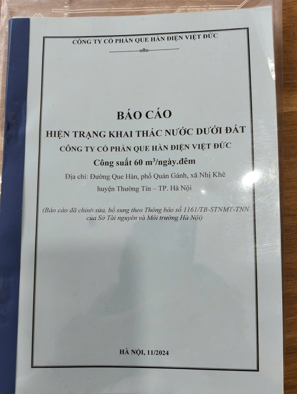 Hồ sơ tư vấn môi trường
